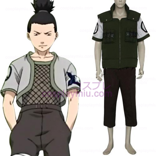 Naruto Nara Shikamaru Cosplay kostym