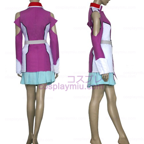 Gundam Seed Destiny Stellar Louisser Militär Uniform Cosplay Kostym