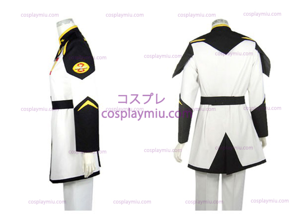 Yzak Gundam SEED ZAFT uniform vitt