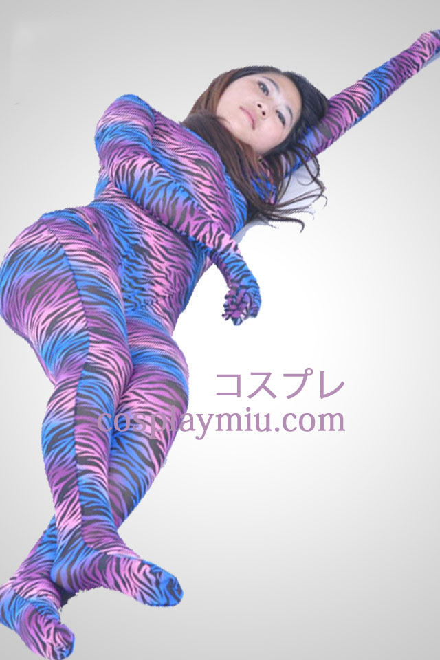 Multi-color Unisex sammet Zentai Suit