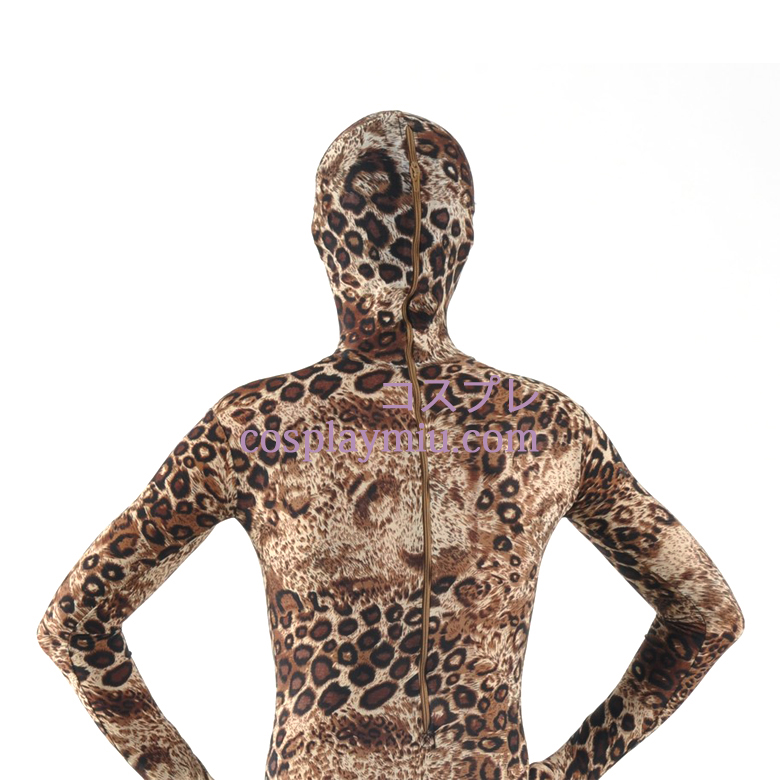 Leopardmönster Zentai Suit