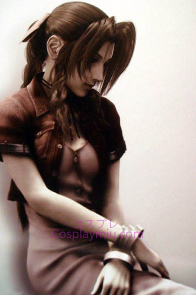 Final Fantasy VII Sephiroth Aeris Gainsborough Cosplay peruk