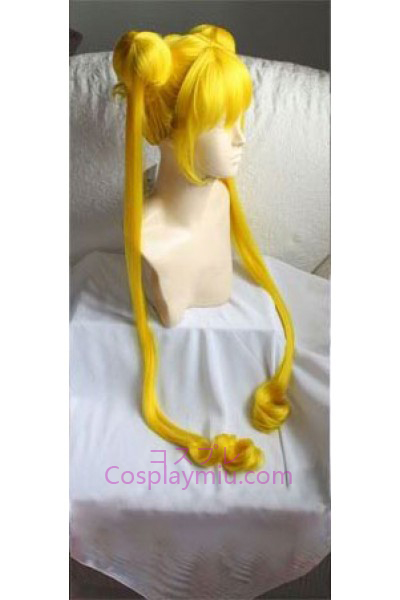 Klassisk Sailor Moon Tsukino Usagi Cosplay peruk